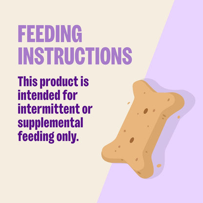 by Wellness Classic P-Nuttier Value Box Natural Dog Treats, Crunchy Oven-Baked Biscuits, Ideal for Training, Large Size, 6 Pound Box