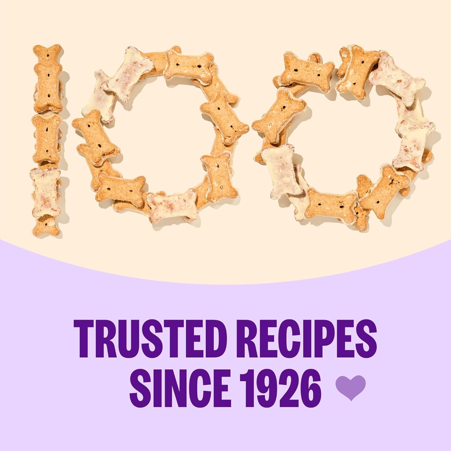 by Wellness Classic P-Nuttier Value Box Natural Dog Treats, Crunchy Oven-Baked Biscuits, Ideal for Training, Large Size, 6 Pound Box