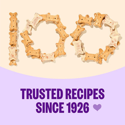 by Wellness Classic P-Nuttier Value Box Natural Dog Treats, Crunchy Oven-Baked Biscuits, Ideal for Training, Large Size, 6 Pound Box